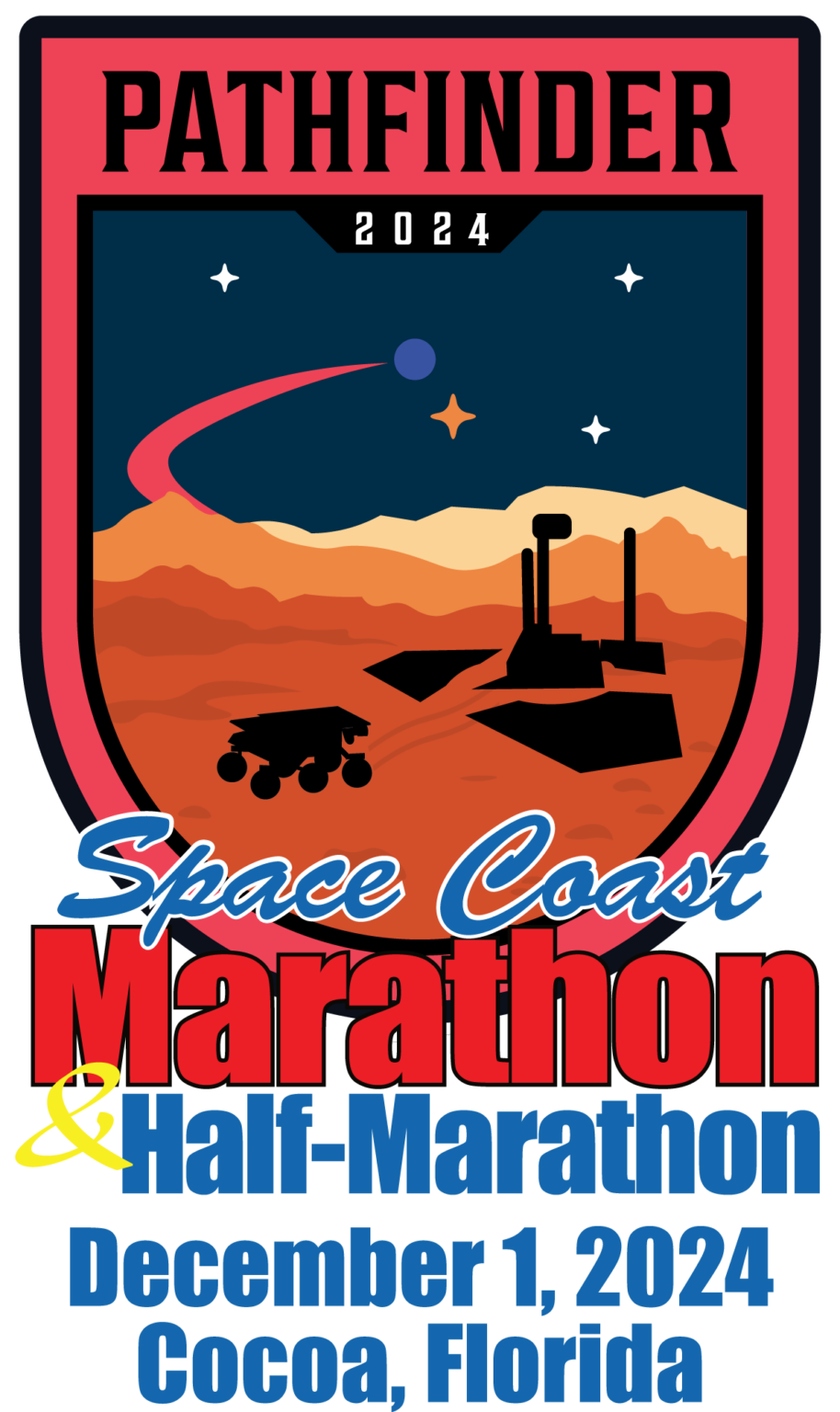 Space Coast Marathon & Half Marathon Running Zone